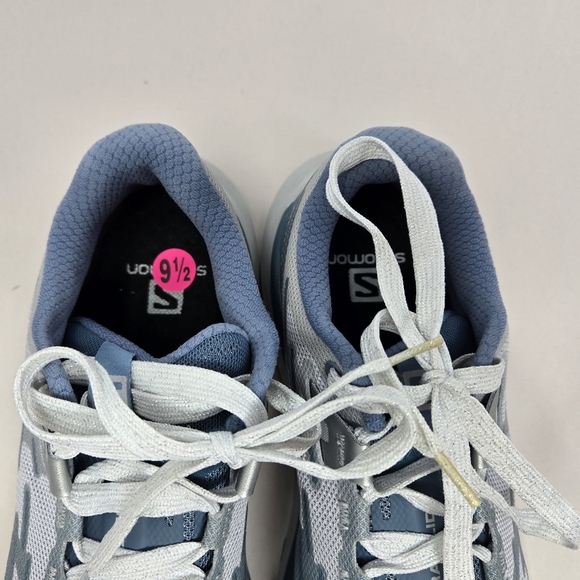 Salomon Ultra Glide Running Shoeswomens Sz 9.5Bluestone/Pearl Trail Distance - Picture 9 of 10
